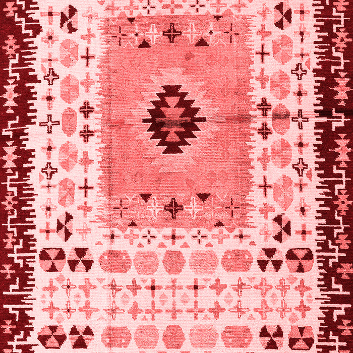 Abstract Red Modern Area Rugs