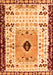 Abstract Orange Modern Rug, abs4824org