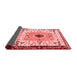 Abstract Red Modern Area Rugs