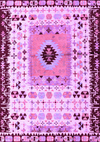 Abstract Purple Modern Rug, abs4824pur