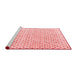 Modern Red Washable Rugs