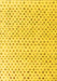 Abstract Yellow Modern Rug, abs4825yw