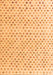 Machine Washable Abstract Orange Modern Area Rugs, wshabs4825org