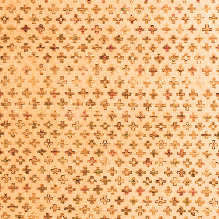 Machine Washable Abstract Orange Modern Area Rugs, wshabs4825org