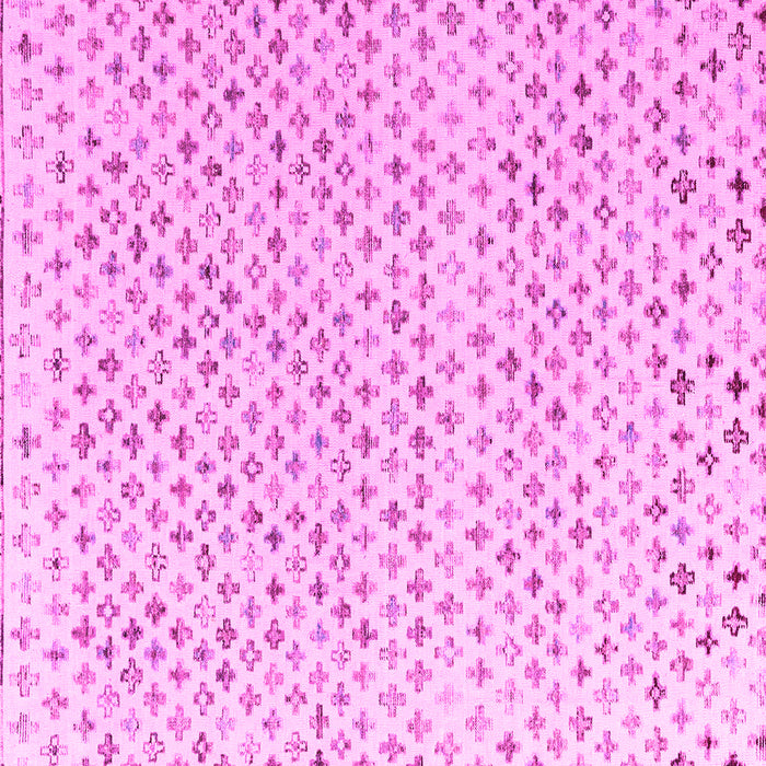 Square Machine Washable Abstract Pink Modern Rug, wshabs4825pnk