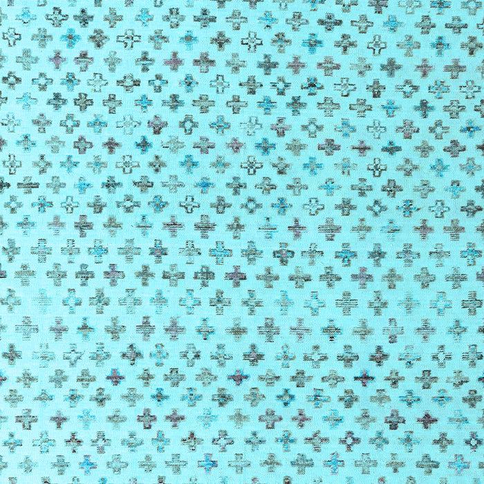 Abstract Light Blue Modern Rug, abs4825lblu