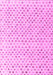 Machine Washable Abstract Pink Modern Rug, wshabs4825pnk