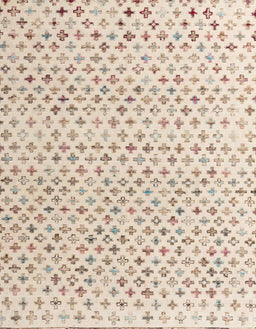 Abstract Camel Brown Modern Rug, abs4825
