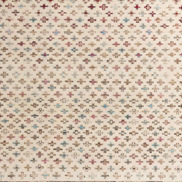 Square Machine Washable Abstract Camel Brown Rug, wshabs4825