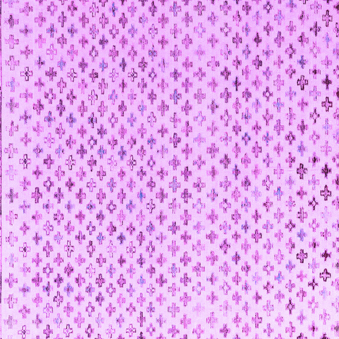 Square Machine Washable Abstract Purple Modern Area Rugs, wshabs4825pur