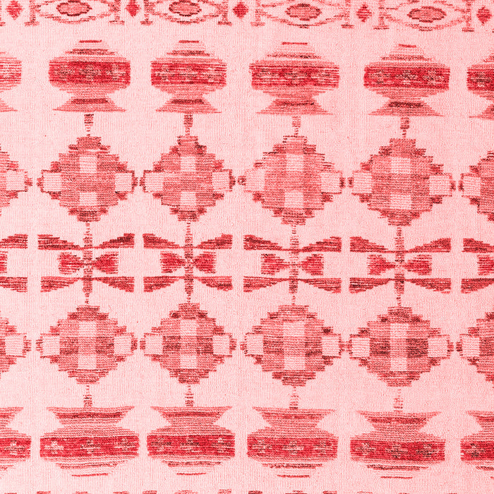 Machine Washable Abstract Red Modern Rug, wshabs4826red