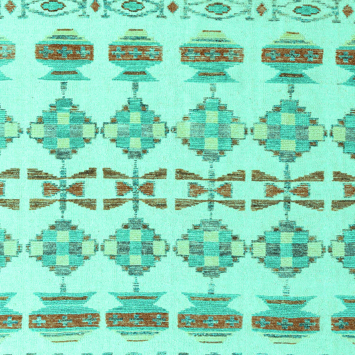 Abstract Turquoise Modern Rug, abs4826turq