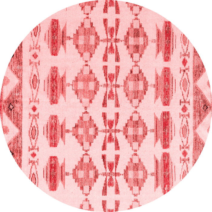 Machine Washable Abstract Red Modern Rug, wshabs4826red