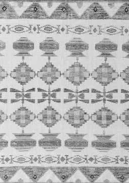 Abstract Gray Modern Rug, abs4826gry