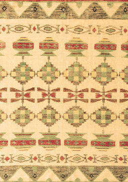 Abstract Brown Modern Rug, abs4826brn