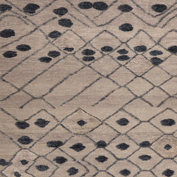 Square Machine Washable Abstract Puce Purple Rug, wshabs4827