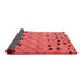 Abstract Red Modern Area Rugs