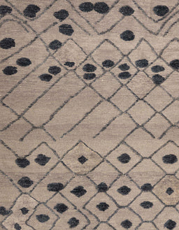 Abstract Puce Purple Modern Rug, abs4827