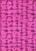 Machine Washable Abstract Pink Modern Rug, wshabs4828pnk