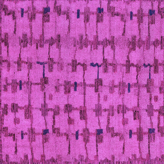 Square Abstract Purple Modern Rug, abs4828pur