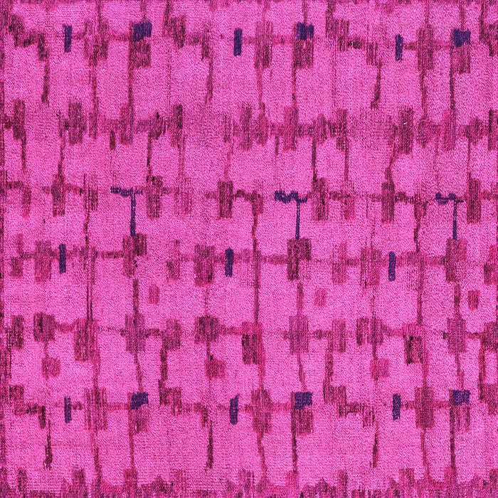 Square Abstract Pink Modern Rug, abs4828pnk
