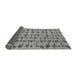 Sideview of Abstract Gray Modern Rug, abs4828gry