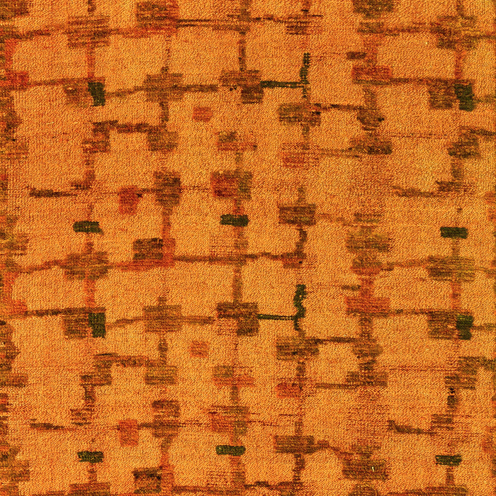 Abstract Yellow Modern Rug, abs4828yw