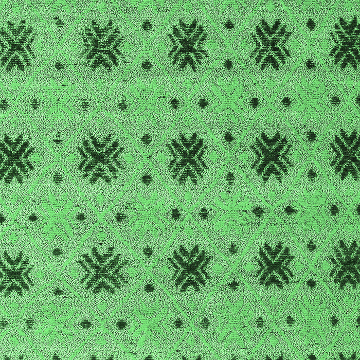 Machine Washable Abstract Emerald Green Modern Area Rugs, wshabs4829emgrn