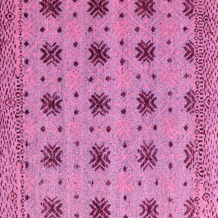 Square Abstract Purple Modern Rug, abs4829pur