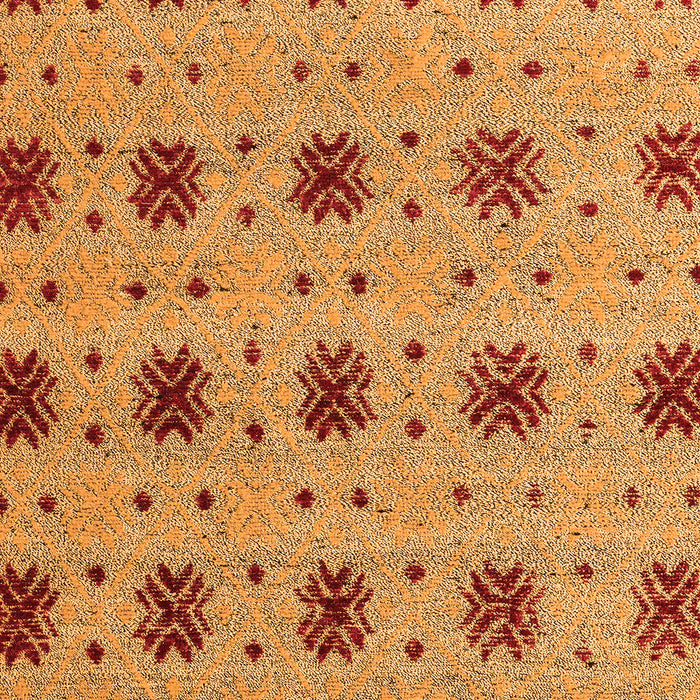 Abstract Orange Modern Rug, abs4829org