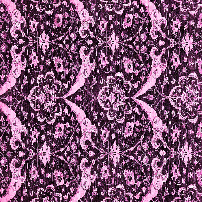 Square Abstract Pink Modern Rug, abs482pnk
