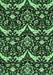 Machine Washable Abstract Emerald Green Modern Area Rugs, wshabs482emgrn