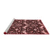 Modern Red Washable Rugs