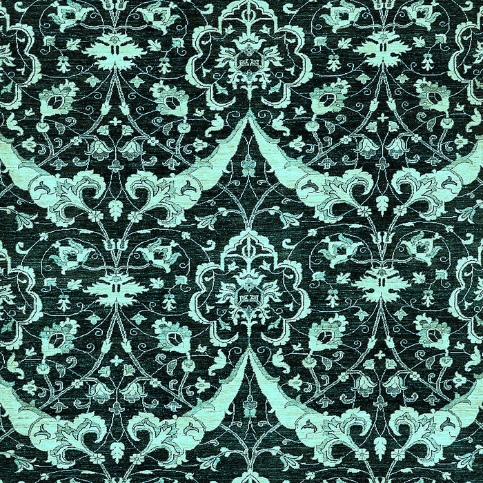 Abstract Light Blue Modern Rug, abs482lblu