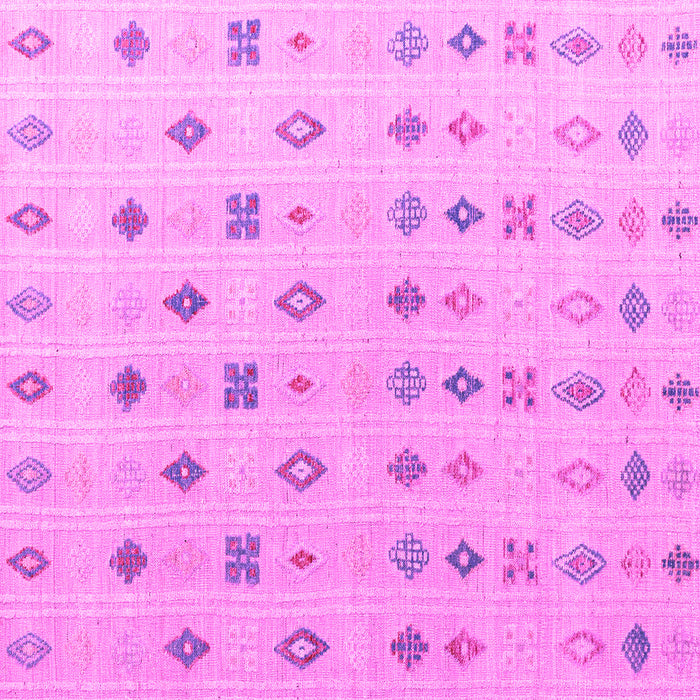 Square Abstract Pink Modern Rug, abs4830pnk