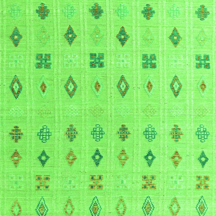 Abstract Green Modern Rug, abs4830grn