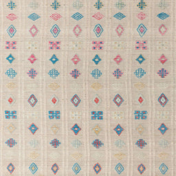 Square Machine Washable Abstract Desert Sand Beige Rug, wshabs4830