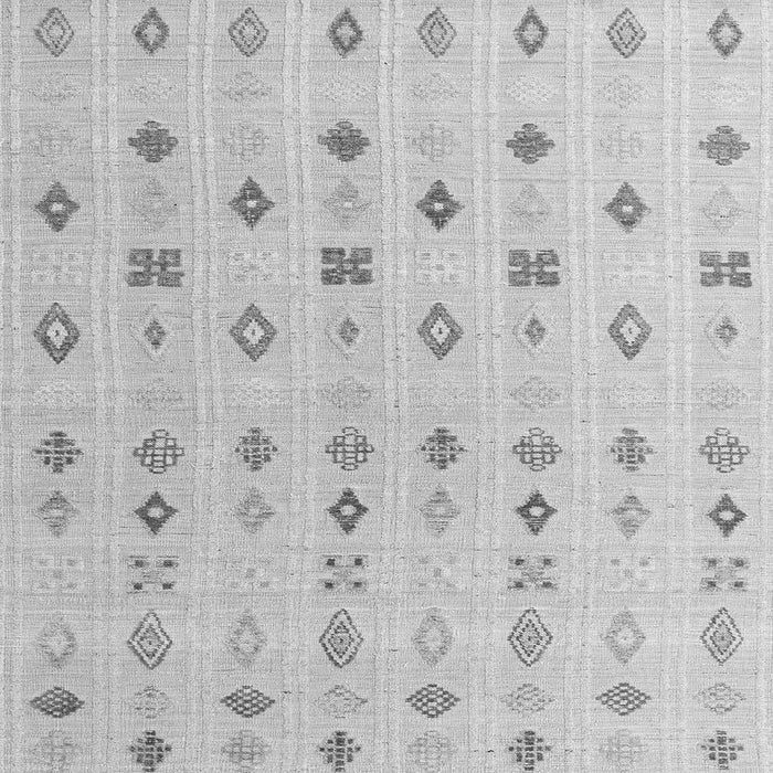 Square Abstract Gray Modern Rug, abs4830gry