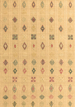 Abstract Brown Modern Rug, abs4830brn