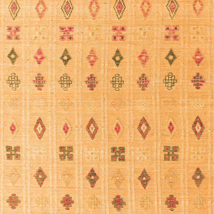 Abstract Orange Modern Rug, abs4830org