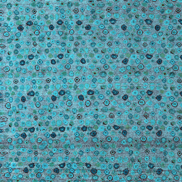 Abstract Light Blue Modern Rug, abs4831lblu
