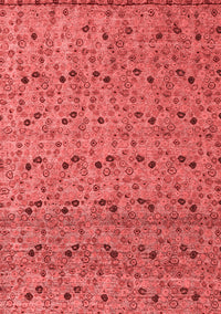 Abstract Red Modern Rug, abs4831red