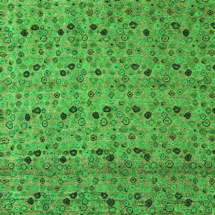 Machine Washable Abstract Green Modern Area Rugs, wshabs4831grn