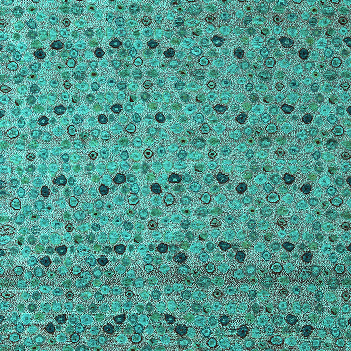 Machine Washable Abstract Turquoise Modern Area Rugs, wshabs4831turq