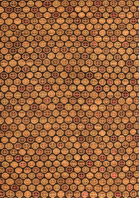 Abstract Orange Modern Rug, abs4832org