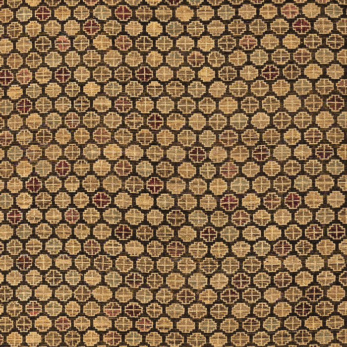 Machine Washable Abstract Brown Modern Rug, wshabs4832brn