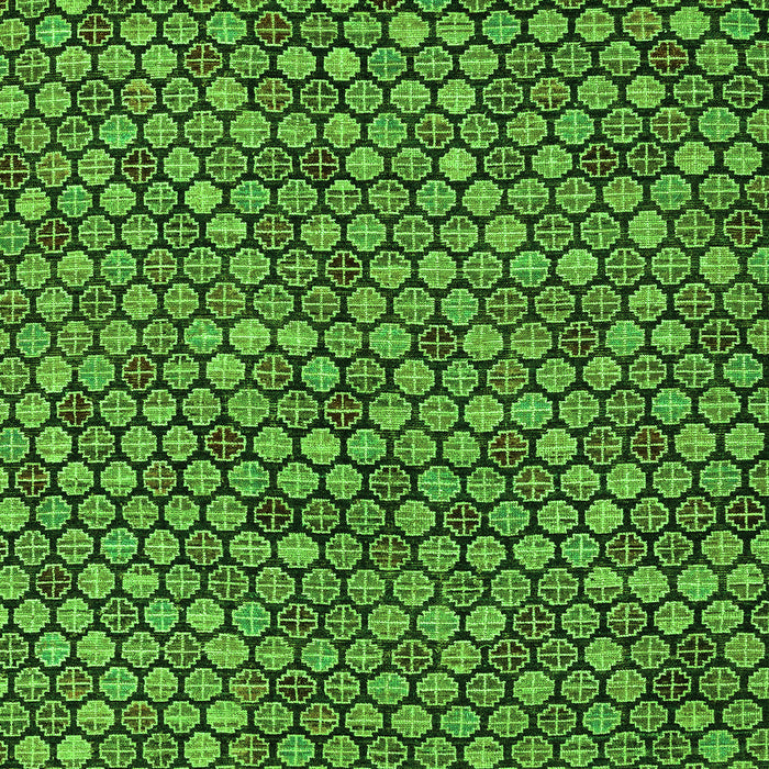 Machine Washable Abstract Green Modern Area Rugs, wshabs4832grn