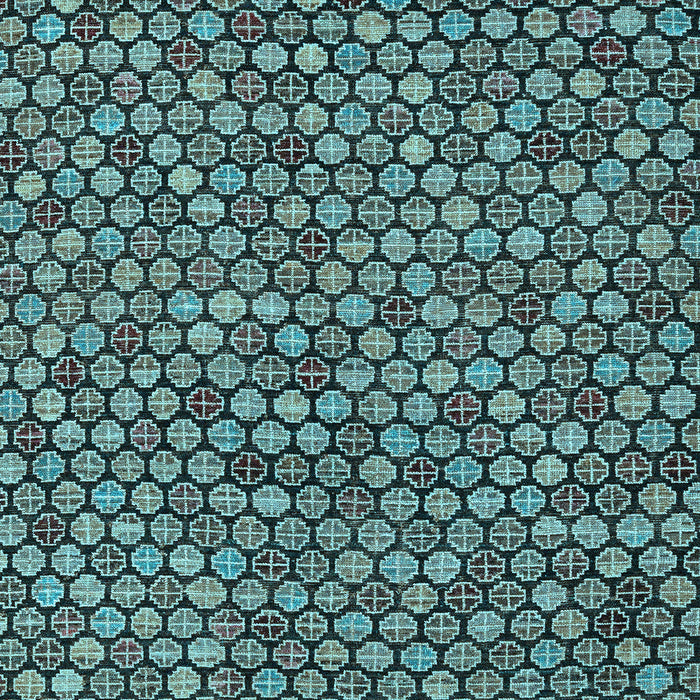 Machine Washable Abstract Light Blue Modern Rug, wshabs4832lblu