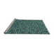 Sideview of Machine Washable Abstract Light Blue Modern Rug, wshabs4832lblu