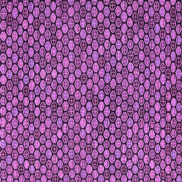 Square Machine Washable Abstract Purple Modern Area Rugs, wshabs4832pur